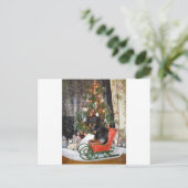 クリスマスダシュントスタイル シーズンポストカード (スタンド正面)