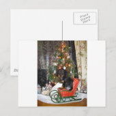 クリスマスダシュントスタイル シーズンポストカード (正面/裏面)