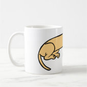 クリスマスダシュント眠るマグカップ コーヒーマグカップ (左)