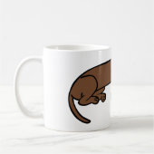 クリスマスダシュント眠るマグカップ コーヒーマグカップ (左)