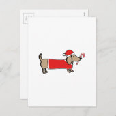 クリスマスダシュント シーズンポストカード (正面/裏面)