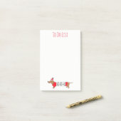 クリスマスダシュント ポストイット (デスク上)