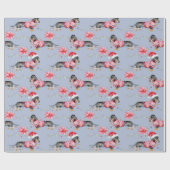 クリスマスダシュント ラッピングペーパー (フラット)