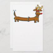 クリスマスダシュント 便箋 (正面/裏面)