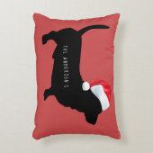 クリスマスダシュントSanta Hat名 アクセントクッション (正面(垂直))