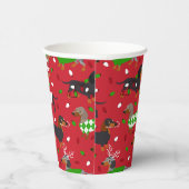 クリスマスダックスシュントすべてのコート 紙コップ (右)