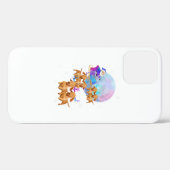 クリスマスダックスシュントReindeerサンタドッグママ Case-Mate iPhoneケース (裏面 (横))