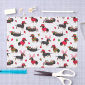 クリスマスダックスホワイト 薄葉紙 (クラフト)