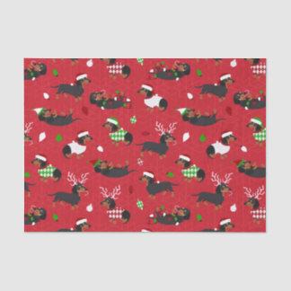 クリスマスダックスンズレッド 薄葉紙