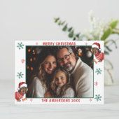 クリスマスダックスントの写真 シーズンカード (スタンド正面)
