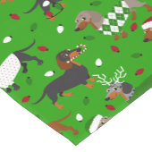 クリスマスダッシュントすべてのコートショートテーブルランナー ショートテーブルランナー (コーナー)