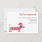 クリスマスダッチンドドッグの動きのお知らせ 案内状 (正面)