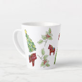 クリスマスダラウズマグ カフェラテマグ (左アングル)