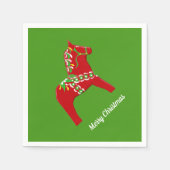 クリスマスダラウズ スタンダードカクテルナプキン (正面)