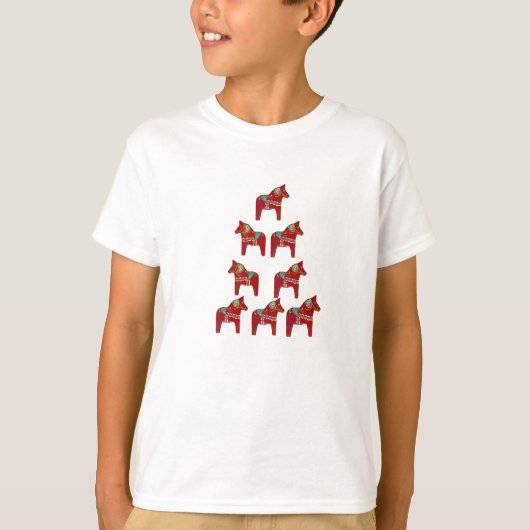 クリスマスダラキッズシャツ Tシャツ (正面)