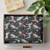 クリスマスダルマチアティッシュペーパー 薄葉紙 (ギフト)