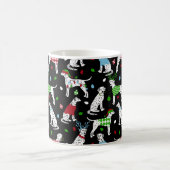 クリスマスダルマチアンコーヒーマグ コーヒーマグカップ (中央)