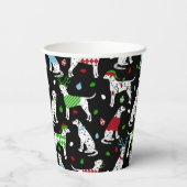 クリスマスダルマチア紙カップ 紙コップ (裏面)