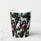 クリスマスダルマチア紙カップ 紙コップ (右)