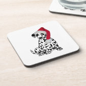 クリスマスダルマチア コースター (左側)