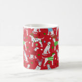 クリスマスダルマチア コーヒーマグカップ (中央)