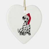 クリスマスダルマチア セラミックオーナメント (右)
