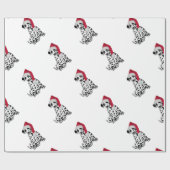 クリスマスダルマチア ラッピングペーパー (フラット)