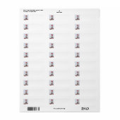 クリスマスダルマチア ラベル (フルシート)