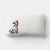 クリスマスダルマチア ランバークッション (裏面)