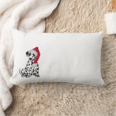 クリスマスダルマチア ランバークッション (ブランケット)