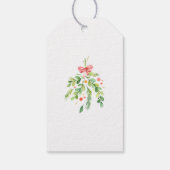 クリスマスダルメーションドッグホリデーギフトラベル ギフトタグ (裏面)