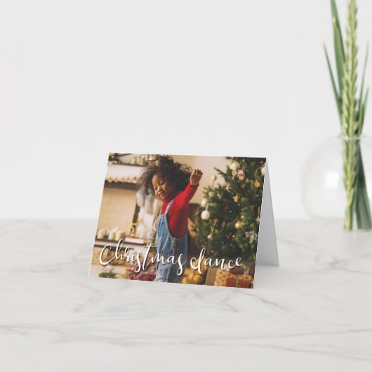 クリスマスダンス カード (正面)