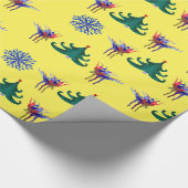 クリスマスダンス ラッピングペーパー (角)