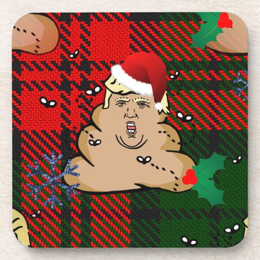 クリスマスダンプカー コースター (正面)