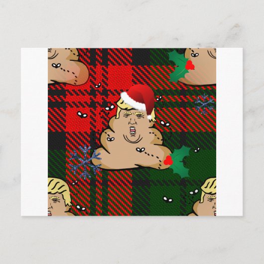 クリスマスダンプカー シーズンポストカード (正面)