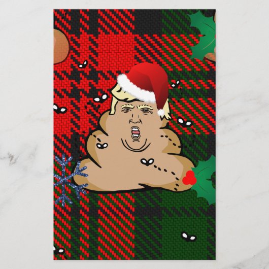 クリスマスダンプカー 便箋 (正面)