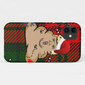 クリスマスダンプカー Case-Mate iPhoneケース (裏面(横))