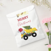 クリスマスダンプトラック建築トラック フェイバーバッグ (封をした状態)
