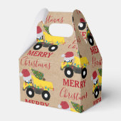 クリスマスダンプトラック建築トラック フェイバーボックス (裏面サイド)