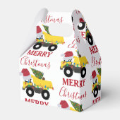 クリスマスダンプトラック建築トラック フェイバーボックス (裏面サイド)