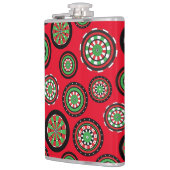 クリスマスダーツボード フラスク (左)