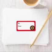 クリスマスダーツボード ラベル (インサイチュ)