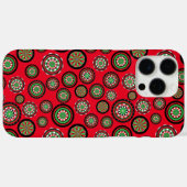 クリスマスダーツボード Case-Mate iPhoneケース (裏面 (横))