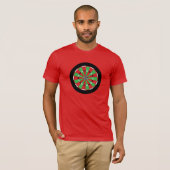クリスマスダーツボード Tシャツ (正面フル)