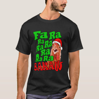 クリスマスチキンカロリングFa Ra Ra醜いクリスマス Tシャツ