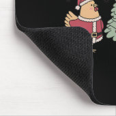クリスマスチキン マウスパッド (コーナー)
