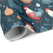 クリスマスチキン ラッピングペーパー (ロールコーナー)