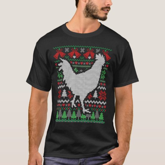 クリスマスチキン Tシャツ (正面)