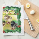 クリスマスチックス キッチンタオル (四つ折り)