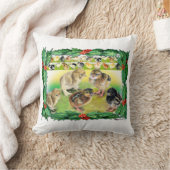 クリスマスチックス クッション (ブランケット)